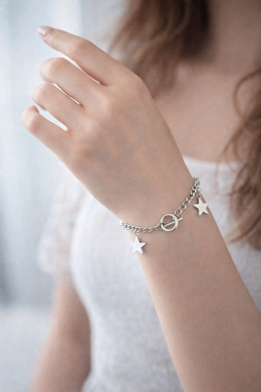 Stainless Steel Star Toggle Hand Chain