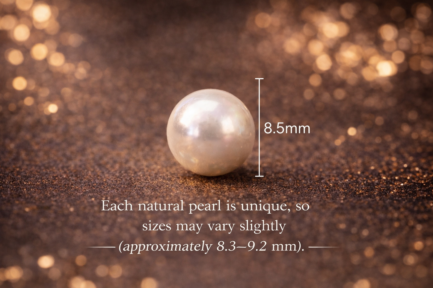 Pearl Round Drop Earrings – Silver