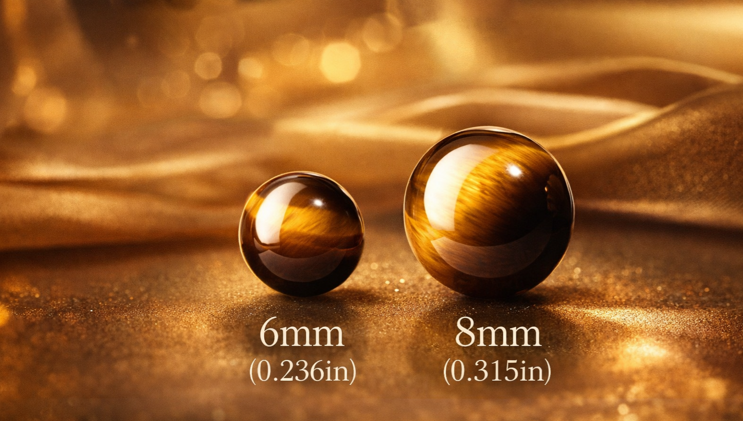 Tiger Eye Trio Necklace – Stainless Steel
