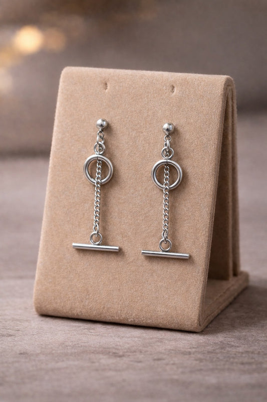 Linked Balance Drop Earrings
