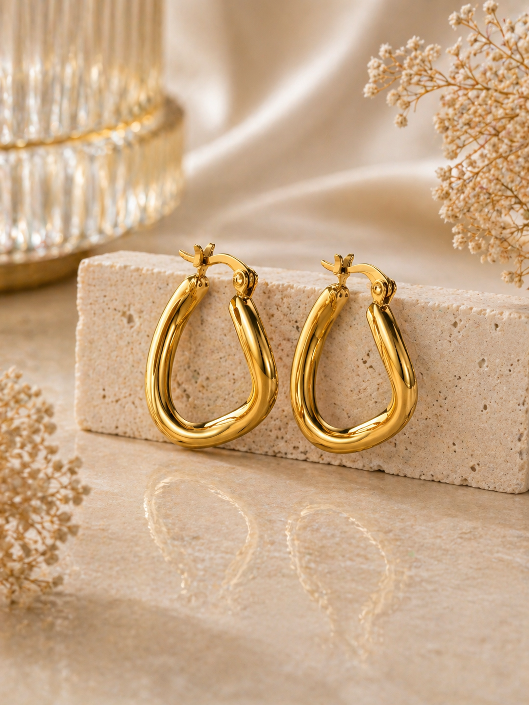 Sculpted Loop Earrings